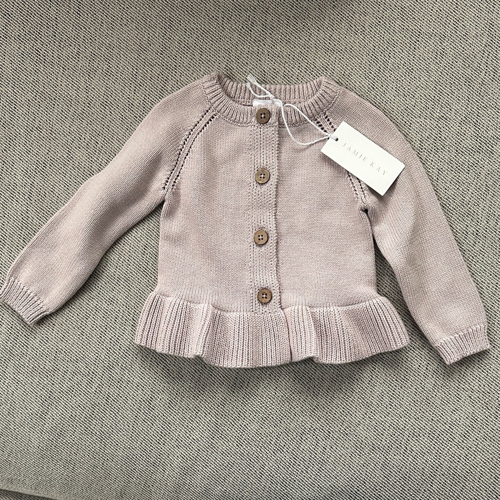 Jamie Kay Cardigan Sweater - light purple